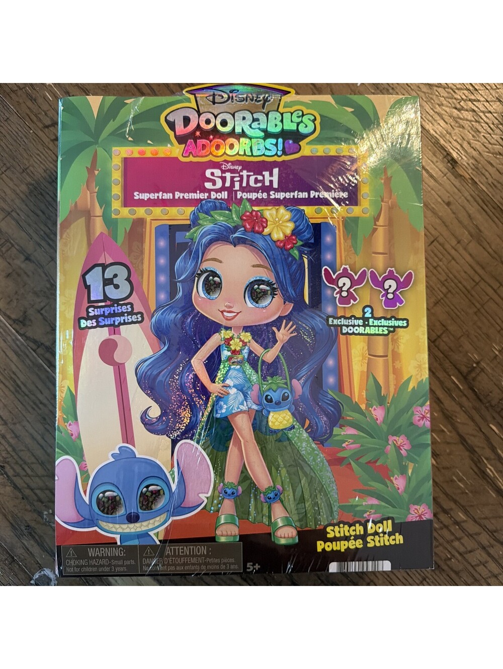 ADOORBS! Disney Doorables STITCH DOLL+2 exclusive figures and 13 Suprises